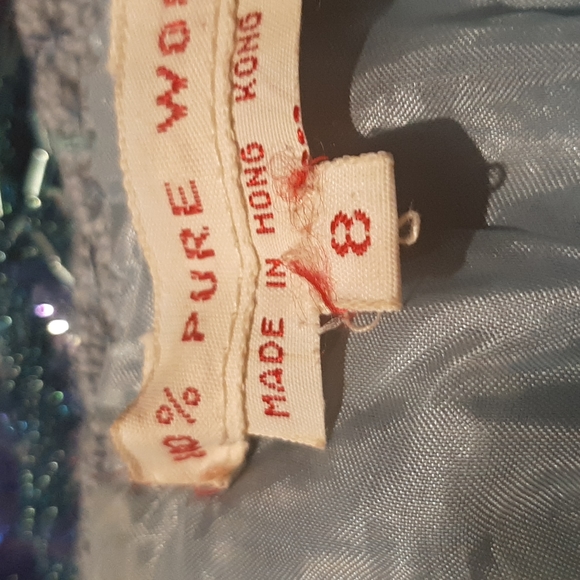 Vintage sequined top size 8 - Picture 5 of 11